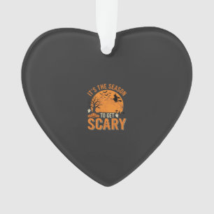Halloween Scary Haunted Castle Vector Ornament