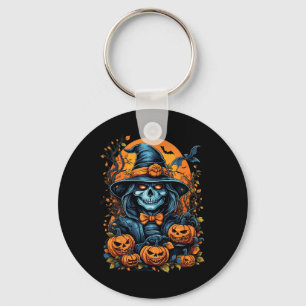 Halloween Scary Night Halloween Costume Keychain