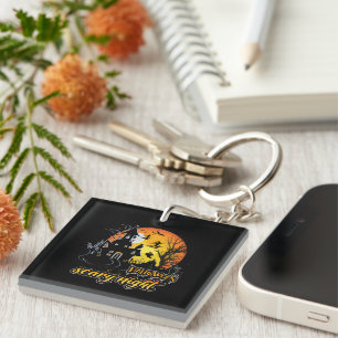 Halloween Scary Night Keychain