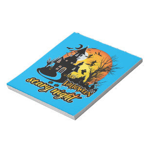 Halloween Scary Night Notepad