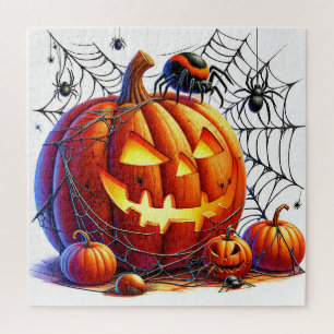 Halloween Scary Pumpkin Puzzle