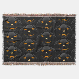 Halloween Scary Pumpkins Blanket