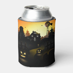 Halloween - Scary Scene 4 Windmill Can Cooler
