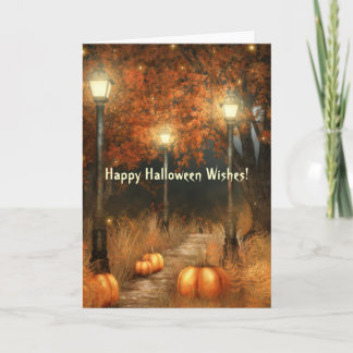 Halloween Scene Card