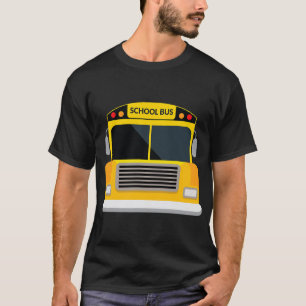 Halloween School Driver Design for a Bus Driver T-Shirt