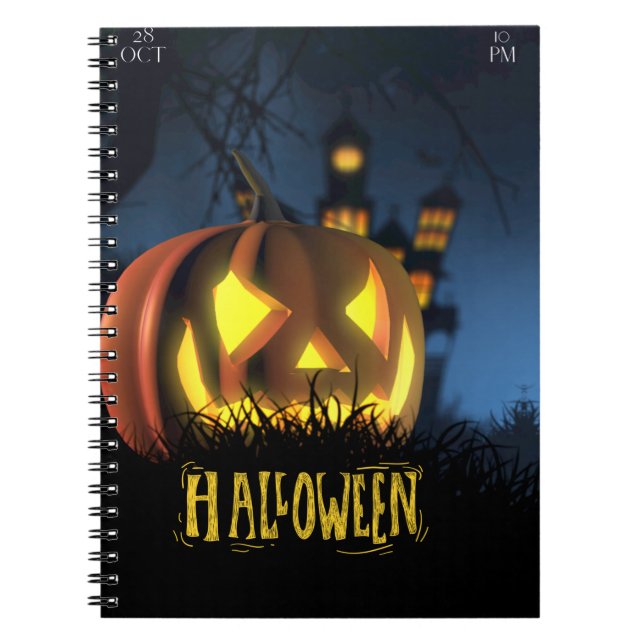 Halloween School notebook  (Front)