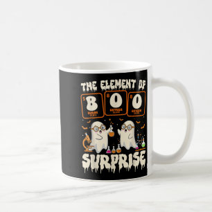 Halloween Science Ghost Teacher The Element Of Sur Coffee Mug
