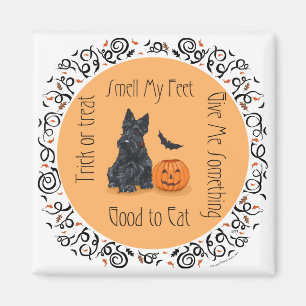 Halloween Scottish Terrier Magnet