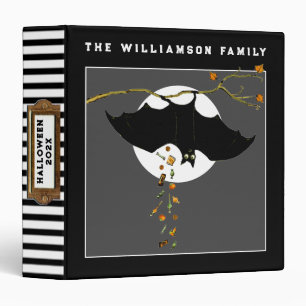 Halloween Scrapbook Photo Album Binder