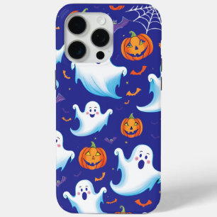 Halloween seamless design showcasing whimsical gho iPhone 15 pro max case