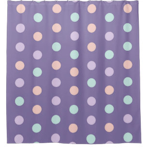 Halloween seamless pattern with polka dots isolate