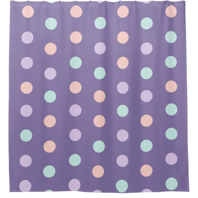Halloween seamless pattern with polka dots isolate (Front)