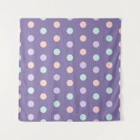 Halloween seamless pattern with polka dots isolate