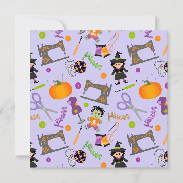 Halloween Seamstress Sewing Notions (Front)