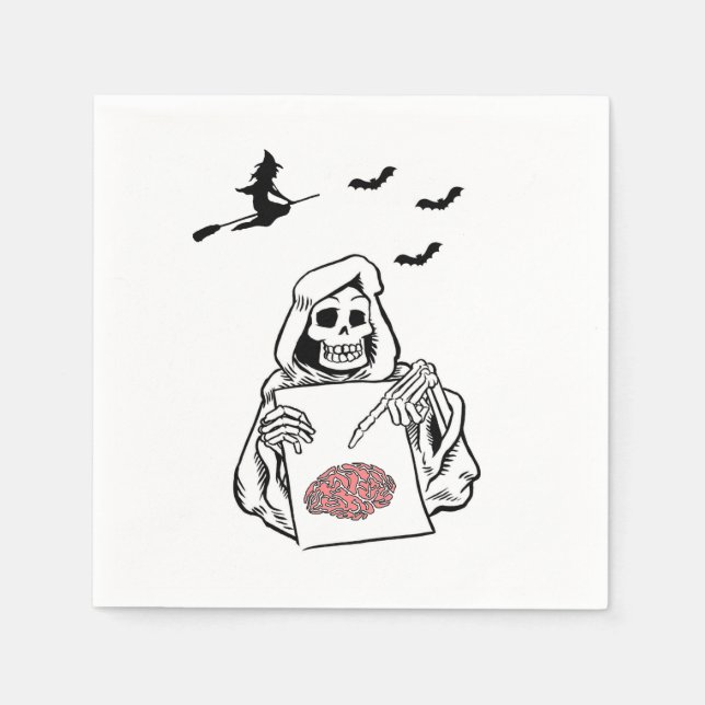 Halloween serviettes en papier (Devant)