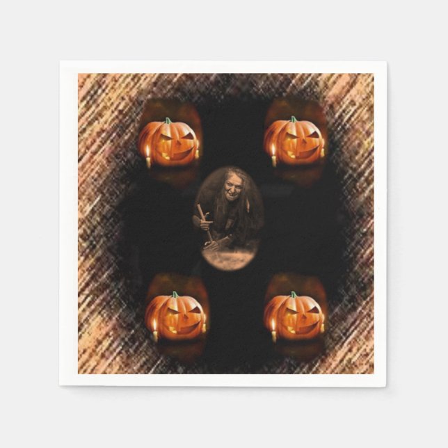 Halloween serviettes en papier (Devant)