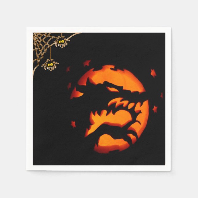 Halloween serviettes en papier (Devant)