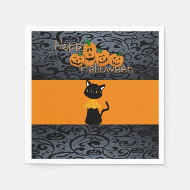 Halloween serviettes en papier (Devant)