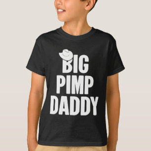 Halloween Shirt Big Pimp Daddy Pimp Costume Party 