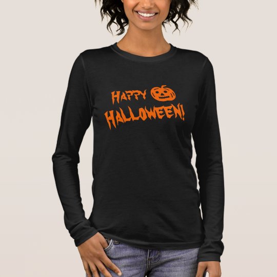 Halloween shirt for women | carved pumpkin head