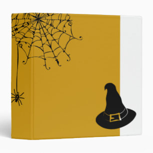 Halloween Silky Spider Binder