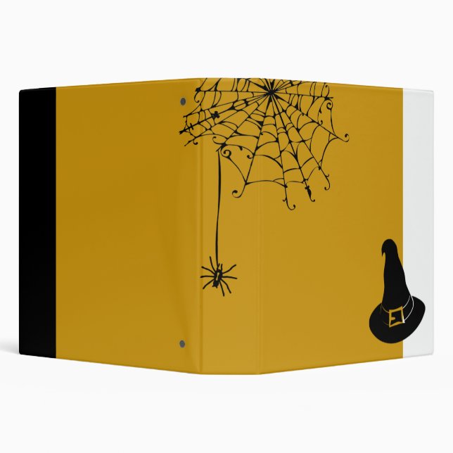 Halloween Silky Spider Binder (Background)