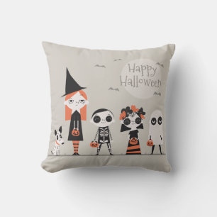 Halloween simple mais élégant   Coussin décoratif