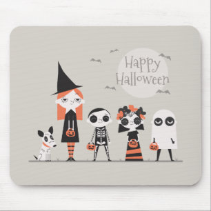 Halloween simple mais élégant   Tapis de souris