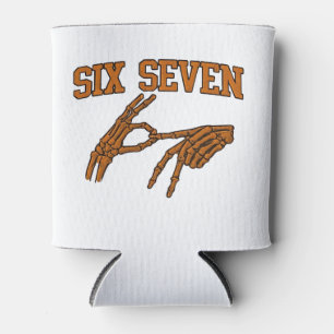 Halloween Six Seven Meme Sign Language 67 Mason  Can Cooler