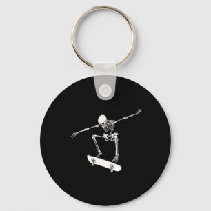 Halloween Skateboard Shirt Boy Skateboarding Men S Keychain