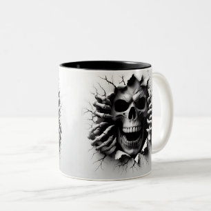 Halloween Skeleton 3D Mug