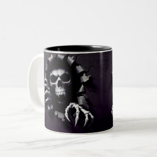 Halloween Skeleton 3D Mug