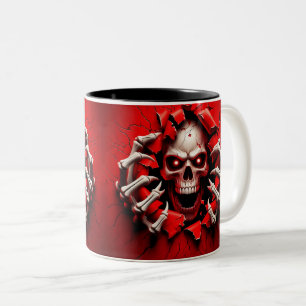 Halloween Skeleton 3D Mug