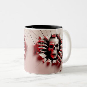 Halloween Skeleton 3D Mug