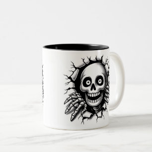 Halloween Skeleton 3D Mug