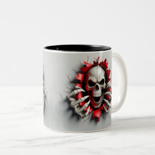 Halloween Skeleton 3D Mug