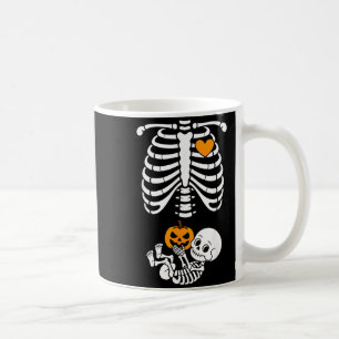 Halloween Skeleton Baby Rib Cage Maternity Coffee Mug