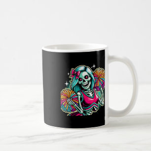 Halloween Skeleton Cheerleading Cheerleader _1 Coffee Mug