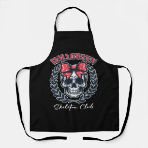 Halloween Skeleton Club Apron