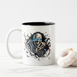 Halloween Skeleton Coffee Mug