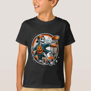 Halloween Skeleton Disc Golf _1 T-Shirt