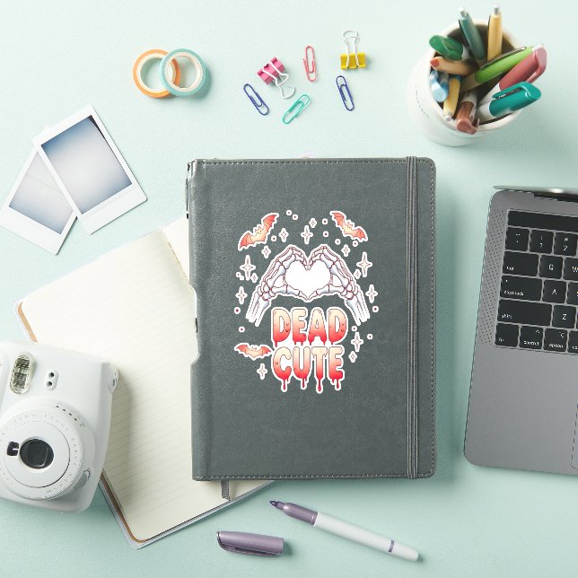 halloween Skeleton Hands Heart, Bats & Blood (iPad Cover)