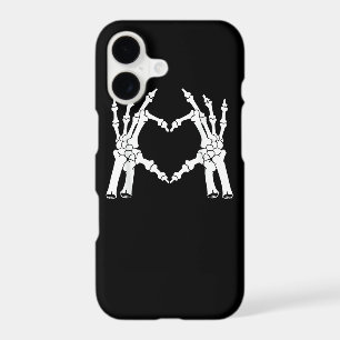 Halloween Skeleton Heart Hand Minimal Look