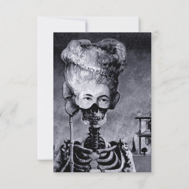 Halloween Skeleton Invite (Front)