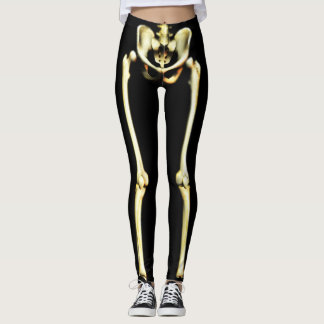 Halloween skeleton leggings