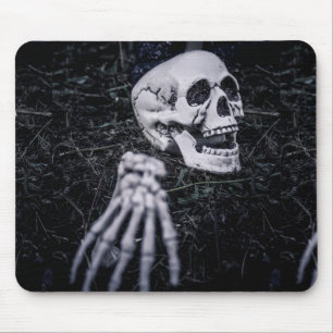 Halloween Skeleton Mouse Pad