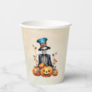 Halloween Skeleton Paper cup