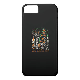 Halloween Skeleton Party Tis The Season To Be Cree Case-Mate iPhone Case