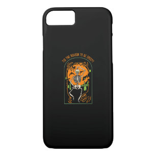 Halloween Skeleton Party Tis The Season To Be Cree Case-Mate iPhone Case