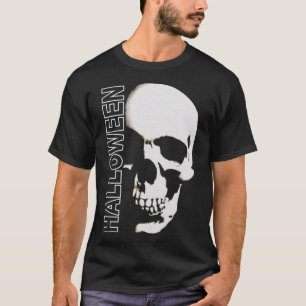Halloween - skeleton skull scary face Pullover Hoo